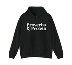 Faith-Fueled Strength: The 'Proverbs & Protein' Modern Christian Workout Tee