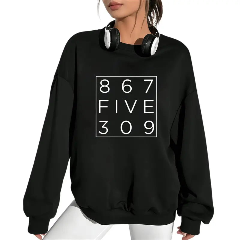 Classic 80s Nostalgia: The Iconic 867-5309 Jenny Musical Statement Tee