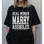 Funny Marriage Humor Graphic T-Shirt for Wives with Sarcastic Everyday Style