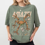 "Amaze! Amaze! Amaze!" Project Hail Mary Rocky Graphic Tee - Vintage Sci-Fi Book Lover Shirt