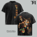 Retro Platform Game Graphic Tee for Vintage Gaming Fans and Streetwear Outfits