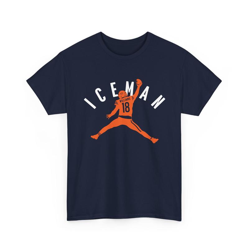Chicago Jumpman Caleb "Iceman" Williams Cotton Unisex T-Shirt (Sweatshirt, Hoodie)