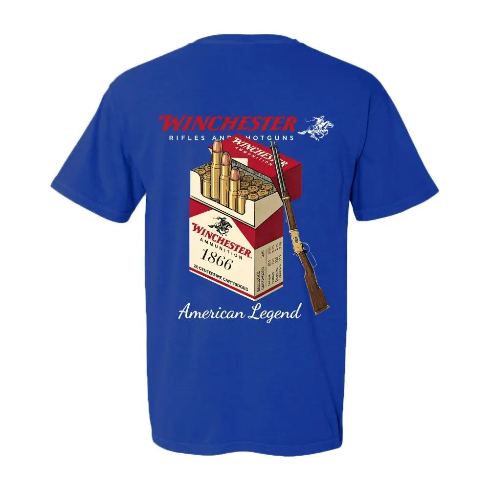 Winchester "American Legend" 1866 Vintage Ammo Box Graphic Tee