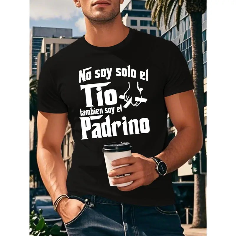 The Family Authority: "Tio & Padrino" Godfather-Inspired Graphic Tee