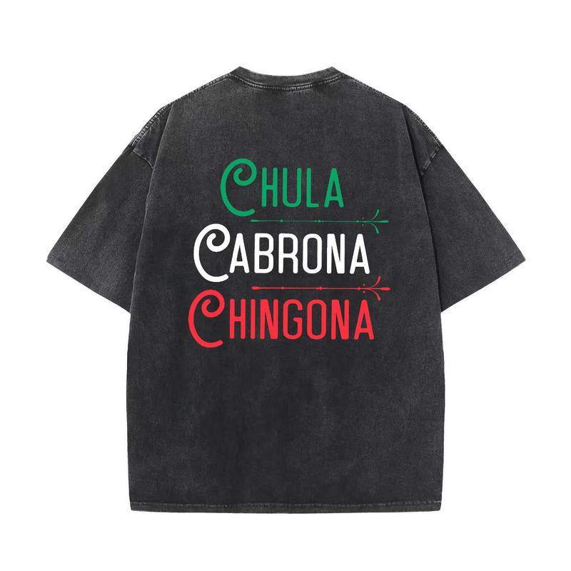Chula Cabrona Chingona T-Shirt Sweatshirt Hoodie - Mexican Latino Streetwear