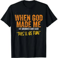 Divine Original: The "When God Made Me" Funny Slogan Graphic Tee