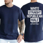The Unapologetic Republican Identity Tee - Bold Sarcastic Statement Shirt