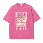 Sweet Faith: The "Jesus Is My Jam" Strawberry Jar Washed Graphic Tee