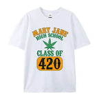Alumni Pride: The "Mary Jane High School" Class of 420 Graphic Tee