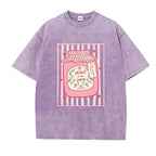Sweet Faith: The "Jesus Is My Jam" Strawberry Jar Washed Graphic Tee