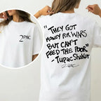 Vintage Hip Hop Quote Graphic Tee for Rap Fans and Streetwear Outfits