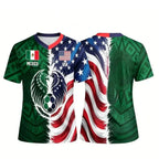 Mexico USA Dual Heritage Soccer Jersey for Game Day Fans