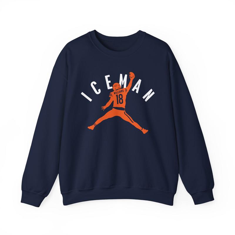 Chicago Jumpman Caleb "Iceman" Williams Cotton Unisex T-Shirt (Sweatshirt, Hoodie)