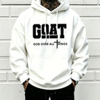 God Over All Things Hoodie for Christian Streetwear and Everyday Faith Outfits