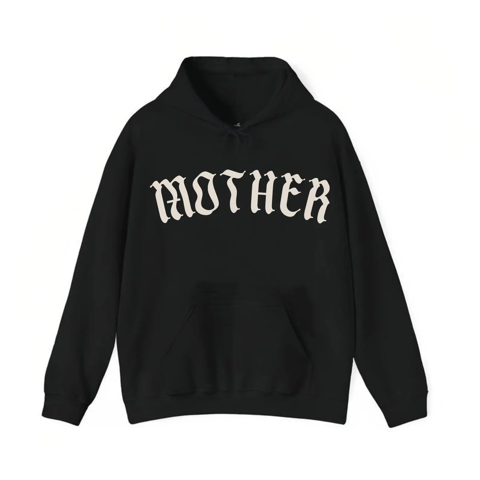 Gothic "MOTHER" Old English Graphic Tee - Edgy Alternative Streetwear for the Unconventional Mom