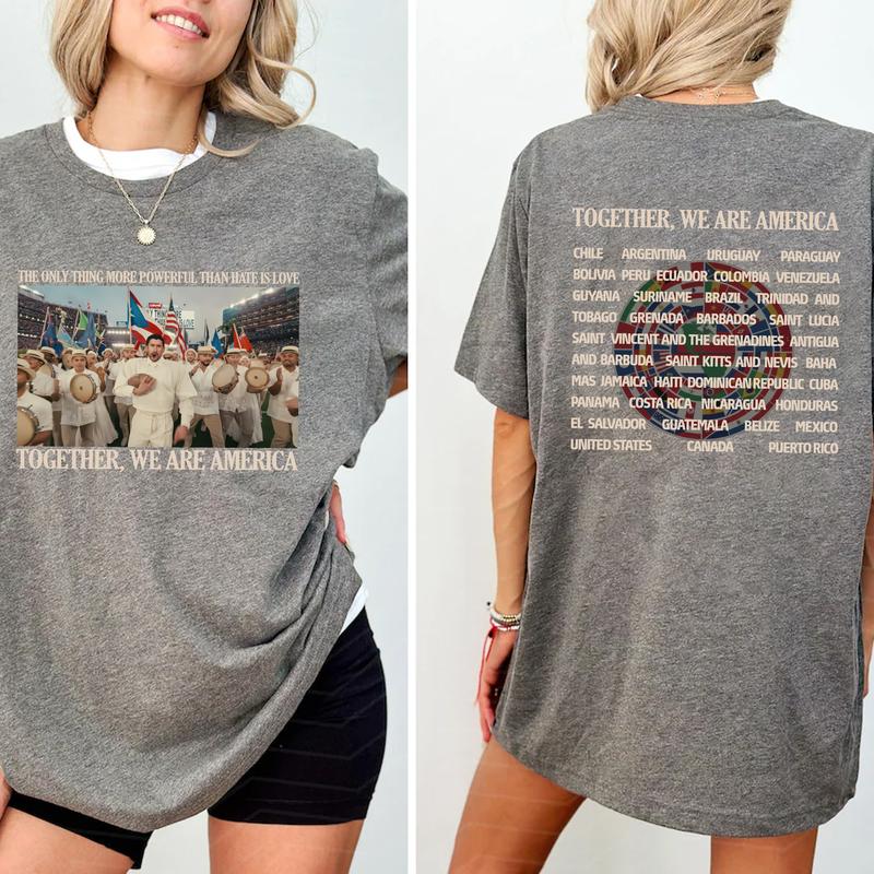 "Together, We Are America" Double-Sided Graphic Sweatshirt
