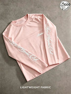Chicano Script Sleeve Long Sleeve Tee for Oversized Streetwear Casual Outfits