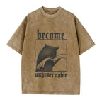 Become Ungovernable Funny Cat Graphic T-Shirt for Pet Lovers