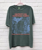 Cryptid National Parks Graphic T-Shirt for Camping and Hiking Fans