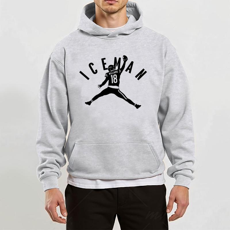 Caleb "Iceman" Williams Chicago Jumpman Cotton Unisex T-Shirt (Sweatshirt, Hoodie)