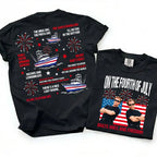 Funny American Freedom Graphic Shirt for Fourth of July Celebration