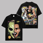 Spurs Nation Alien: Victor Wembanyama Vintage Bootleg Style Graphic Tee