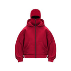 Men’s Balaclava Zip Hoodie for Winter Sports Streetwear and Cold Weather Training